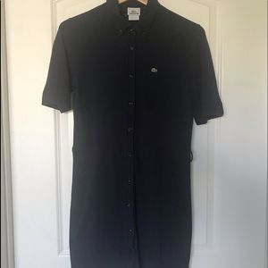 Lacoste Button Down Polo Dress